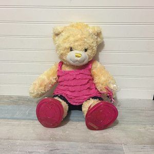 Build a Bear Yellow Gem of a Friend Treasured Topaz 16" Martini Glass